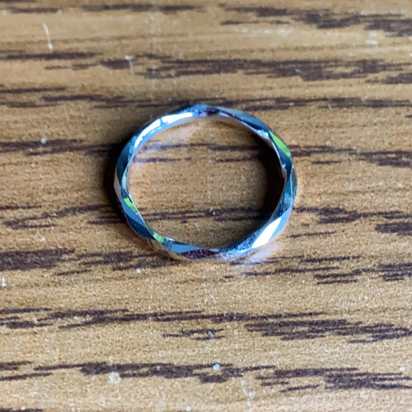 10K Rose GOLD and White GOLD Ring Set - Picture 3 of 8